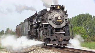 Nickel Plate Road 765 Stretching Her Legs to Leipsic [upl. by Dorran859]