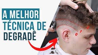 💈 INCRÍVEL PASSO A PASSO DEGRADÊ NA ZERO  CORTE MASCULINO [upl. by Ohare]