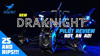 2S and Rips  Hglrc Draknight 2 Fpv Freestyle Drone  REVIEW amp FLIGHTS [upl. by Einnim169]