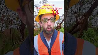 Newbie and chainsaw fails fail construction adamrose workers [upl. by Thaddus]