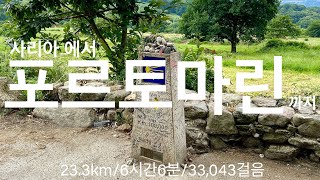 산티아고 순례길🇫🇷프랑스길 D35 Sarria👉Portomarín [upl. by Allie]