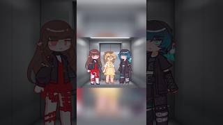 Cassie Gabbie and Millie get stuck in an elevator gachalife2 memes shorts [upl. by Ecyla]