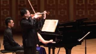 Ravel Tzigane Tchaikovsky  小提琴李傳韻 鋼琴鄭慧 [upl. by Llabmik]