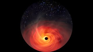 Simulation of a Supermassive Black Hole Fulldome [upl. by Berlauda436]