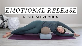 4 Essential Restorative Yoga Poses for Emotional Healing and Release [upl. by Noach635]