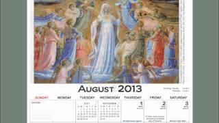 Columban  Art Guide  2013 Columban Art Calendar [upl. by Earazed785]