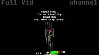 UTAU Short Rhythm Recall The World Revolving Normal Mode rhythmrecall undertale deltarune [upl. by Esirrehc137]