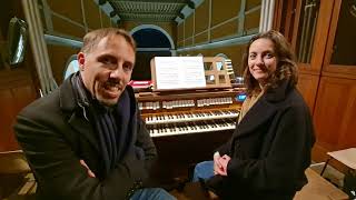 Thibaut Duret et Lucile Dollat présentent le programme du concert dAmpuis 10 11 2024 [upl. by Roda]