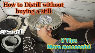 How to Make Hydrosol without a Distiller Make Essential Oil with a Pot Distill Herbs at Home [upl. by Lattie]