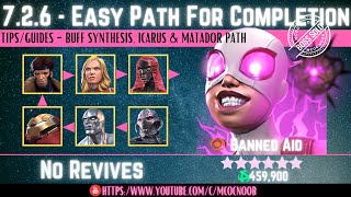 MCOC Act 726  Easy Path for Completion  Gwenmaster  Banned Aid  Book 2 Act 12 TipsGuide [upl. by Yelsiap]