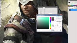 Paint an Assassins Creed 3 cover with Remko Troost [upl. by Noraed92]