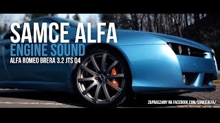 Alfa Romeo BRERA 32 JTS Q4 ENGINE SOUND Samce Alfa [upl. by Llecrep]