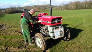 Tractor run in Churchstoke [upl. by Yelyab]