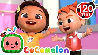 Tippy Toe Tap Dancing Song  CoComelon  Nursery Rhymes for Kids  Moonbug Kids Express Yourself [upl. by Aseral882]