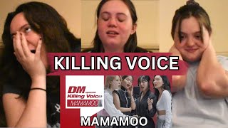 MAMAMOO on Killing Voice  REACTION [upl. by Cristi98]