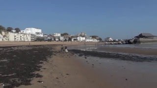 Viking Bay beach Broadstairs Kent UK [upl. by Stodder]