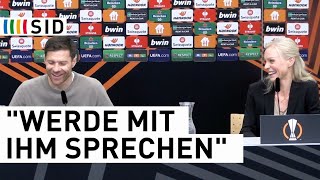 Leverkusen Alonsos TitelVorfreude und Lacher wegen Xhaka  SID [upl. by Studner266]