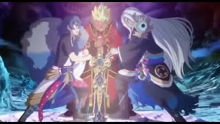 Yokai Watch Shadowside Enma Kaira And Nurarihyon Tries to Pull Out The Fudou Raimei Ken Movie [upl. by Rahcir]