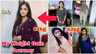 ওজন বাড়ানোর উপায়  Weight Gain Journey  How I Gained 15kg in 8 Weeks  How to Gain Weight 2024 [upl. by Bertolde]