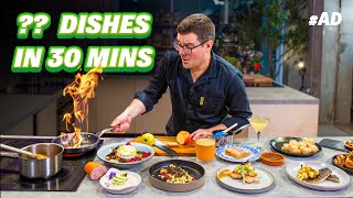 How Many Apple Dishes Can a Chef Make in Just 30 Minutes [upl. by Nadirehs]