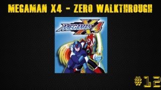 Megaman X4  Zero Walkthrough Part 12 Iris amp General Battle [upl. by Nodrog]