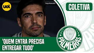 PALMEIRAS APÓS DERROTA PARA O VITÓRIA ABEL SOBE TOM E MANDA RECADO A JOGADORES QUE NÃO ENTREGAM [upl. by Giovanna]