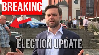 URGENT ELECTION UPDATE JD Vance Press Conference from Ohio [upl. by Eytak488]