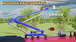 The Brilliant Engineering behind Pantographs [upl. by Gewirtz]