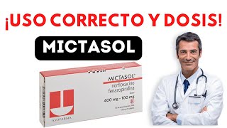 💊 MICTASOL ✅ Para que Sirve y Cómo tomarlo antibioticos [upl. by Neiviv]