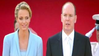 Prince Albert Balcony Speech  Civil Wedding Ceremony  Monaco Royal Wedding 2011  FashionTV  FTV [upl. by Cigam57]