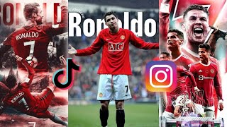 CRISTIANO RONALDO TIK TOK amp INSTAGRAM VIDEOS COMPILATION 15 [upl. by Anayt]