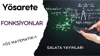 YÃ–S MATEMATÄ°K 1  FONKSÄ°YONLAR KONU ANLATIMI ZOR SORU Ã‡Ã–ZÃœMÃœ  GALATA YAYINLARI 2024 [upl. by Chenee]