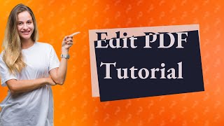 How do I edit the PDF file [upl. by Aisset]