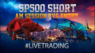 SP500 Live Short Trade AM Session  220922 [upl. by Uno]