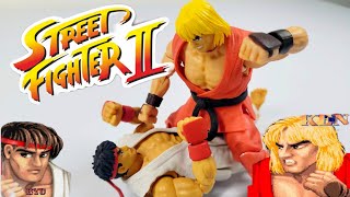 Street Fighter RYU vs KEN Fight stopmotion [upl. by Sucramad]