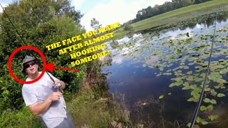 FISHING THE RESERVOIR LOXAHATCHEE FLORIDA [upl. by Burk]