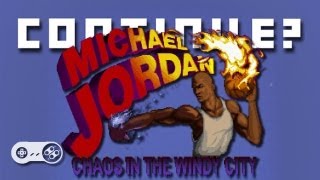 Michael Jordan Chaos In The Windy City SNES  Continue [upl. by Arodasi]