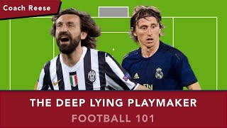 Deep Lying Playmaker  Football 101 with Coach Reese [upl. by Koran]