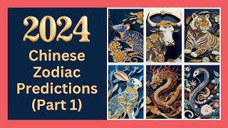 ✨2024 Chinese Zodiac Predictions Part 1  Chinese Horoscope Overview 🐀🐂🐯🐰🐉🐍 [upl. by Nnairahs]