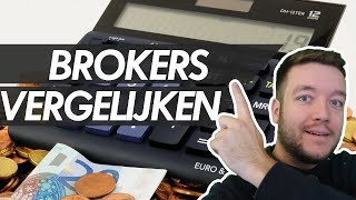 Brokers vergelijken  Waar is beleggen het goedkoopst [upl. by Vories]