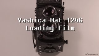 Yashica Mat 124G loading film HD [upl. by Pond]