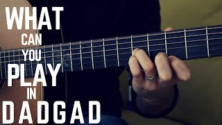 5 Awesome Things you can Play in DADGAD Tuning [upl. by Grenier112]