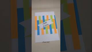 Colorful gift card tutorialmost easy paper card tutorialgift card ideabirthday card tutorial [upl. by Krys]