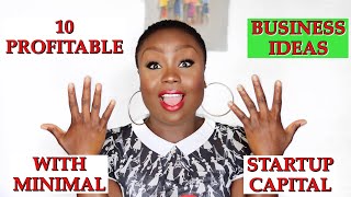 Top 10 Profitable Business Ideas In Nigeria With Little Capital 2021 [upl. by Fanya]