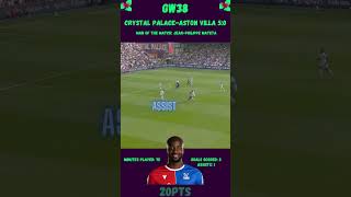 FPL GW38  Top performers  JeanPhilippe Mateta [upl. by Slade889]