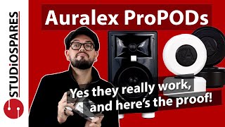 Auralex ProPOD  Yes they really work and heres the proof [upl. by Nowell]