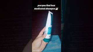 Best medicated shampoo reduces hair fall and promotes hair growth haircare selfcare trending [upl. by Nairolf31]