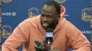 Draymond Green Talks Loss vs Grizzlies Postgame Interview [upl. by Nibur558]