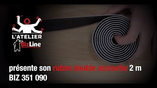 Tuto BizLine Le ruban double accroche pour fixer sans percer [upl. by Odnomra18]