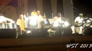 Metro Steel Orchestra  New York Panorama 2013  WST News Clip [upl. by Eednac]